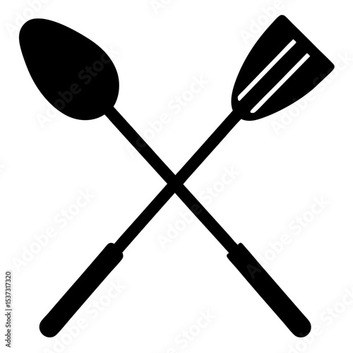 kitchen utensils isolated on white background