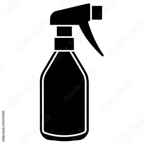 spray bottle vector illustration