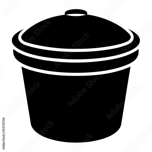 trash can isolated on white