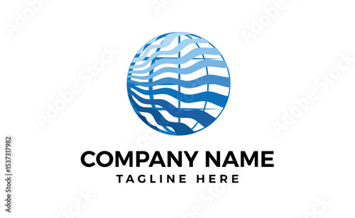 Faster wave Logo esign and Template.