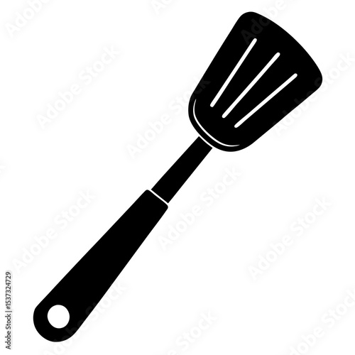 silicone-spatula-set-icon-on-white-background-
