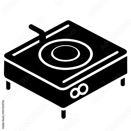 single-burner-hotplate-icon-on-white-background-