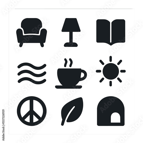 Future Mobility Icons. Solid, filled icons set of future-forward accessible mobility: smart city icon, AI