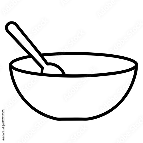 soup-bowl-with-spoon-icon-on-white-background--