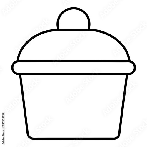 vector trash can icon