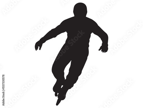 ROLLER SKATE SILHOUETTE