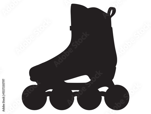 ROLLER SKATE SILHOUETTE