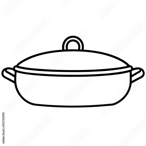 stainless steel pan with lid