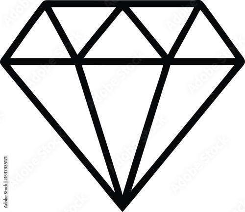 
Diamond Icon for Luxury and Value
