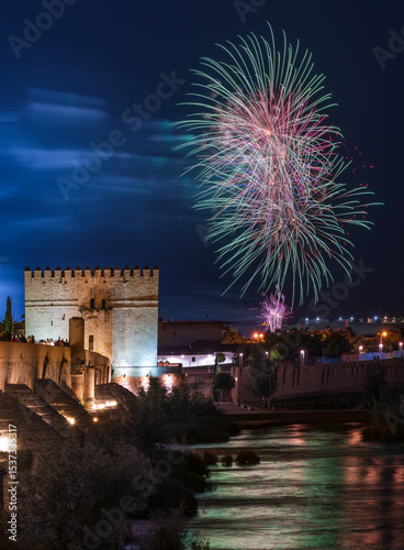 firework fuegos artificiales torre tower bridge city landscape