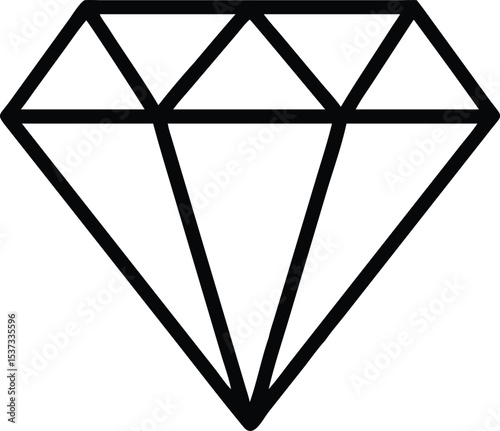 
Diamond Icon for Luxury and Value
