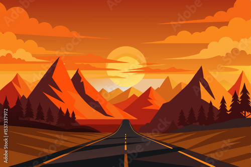 road in the mountains