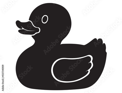  RUBBER DUCK SILHOUETTE