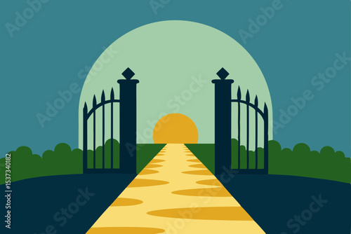 Golden Path to Enlightenment Open Gates of Hope and New Beginnings