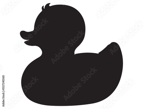  RUBBER DUCK SILHOUETTE