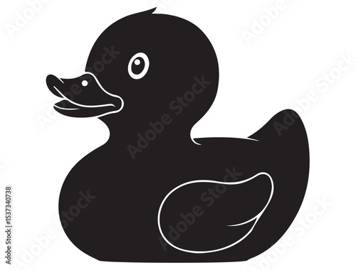  RUBBER DUCK SILHOUETTE