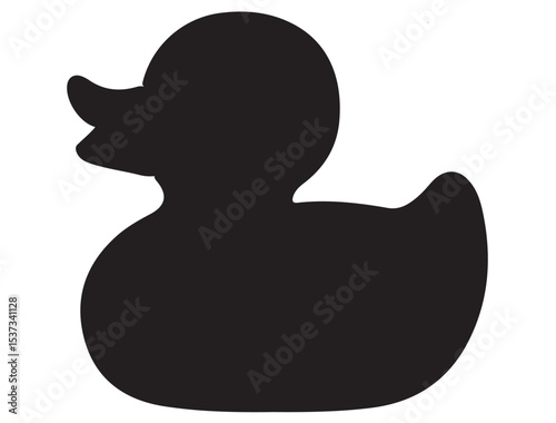  RUBBER DUCK SILHOUETTE