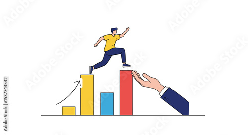 Achieving Goals and Aspirations Climbing the Financial Ladder with Support