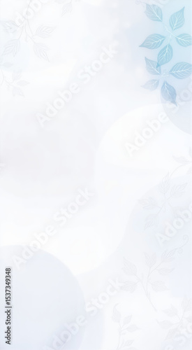 Abstract snowy winter background with snowflakes