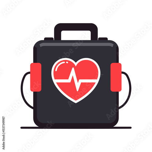 icon of a defibrillator