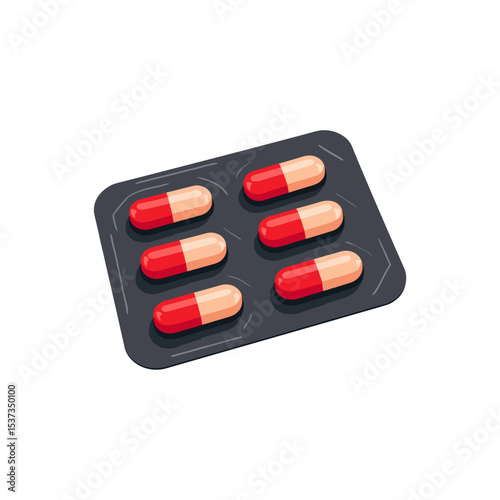 icon of a blister pack of pills