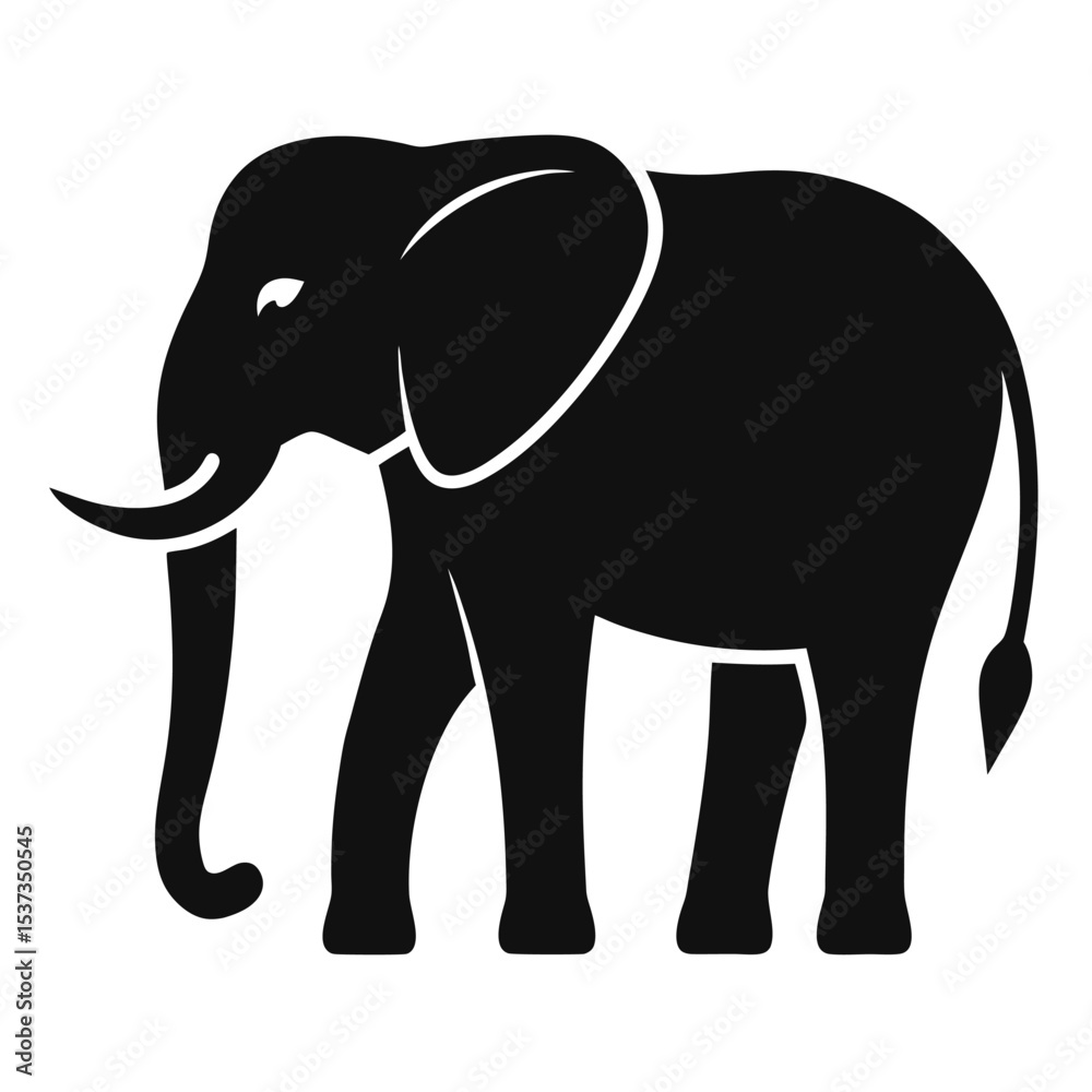 Obraz premium elephant vector illustration