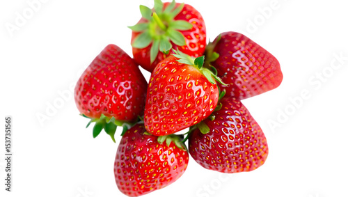 Wallpaper Mural Juicy Red Strawberries Fresh, Ripe, and Ready to Enjoy Torontodigital.ca