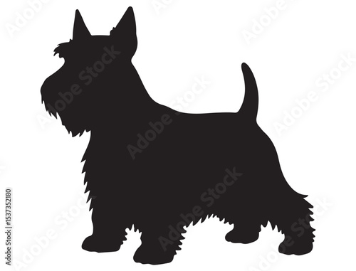 SCOTTISH TERRIER DOG SILHOUETTE