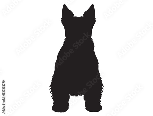 SCOTTISH TERRIER DOG SILHOUETTE