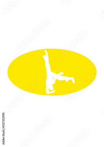 capoeira logo bat sport