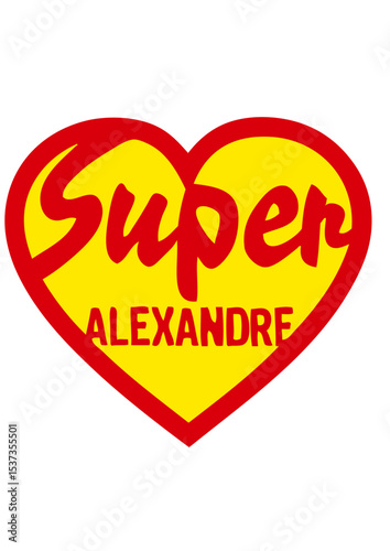 alexandre super coeur love