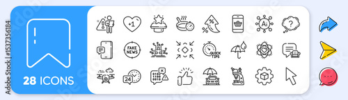 Phone message, Puzzle options and Search employee line icons. Interest rate, AI generate, Inflation icons. Pack of Question mark, Drone, Frying pan icon. Vector