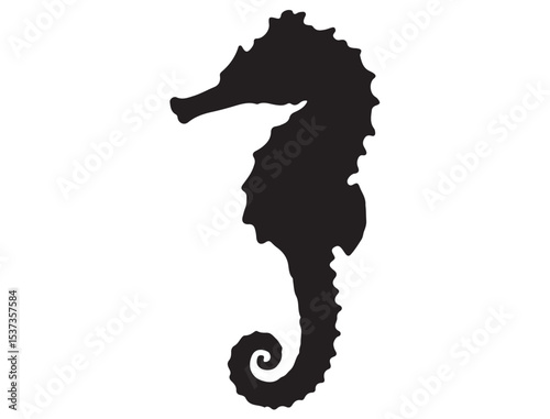SEAHORSE SILHOUETTE