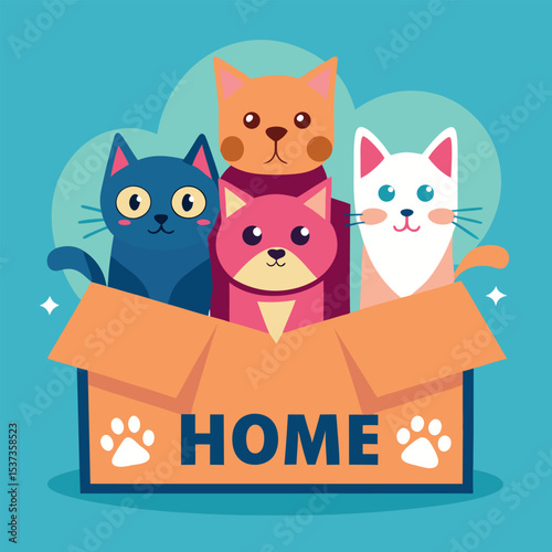 Celebrating International Homeless Animals Day Vector Designs for T-Shirts and Posters