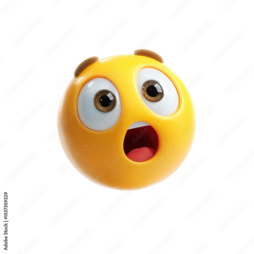 Wow or huh emoji transparent in png no background for decoration. Wow or huh emoji transparent in png no background for decoration.