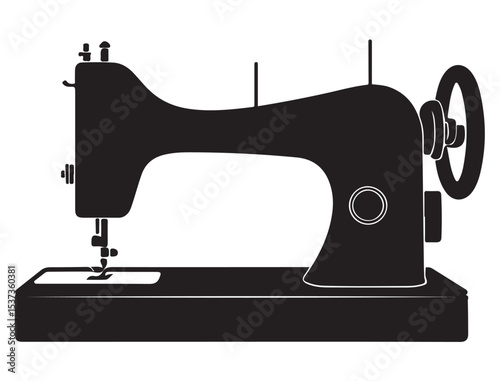 SEWING MACHINE SILHOUETTE