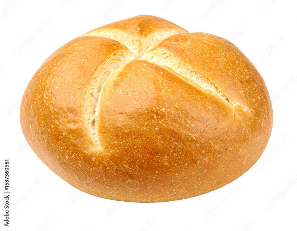 bread roll isolated on white bread roll isolated on white