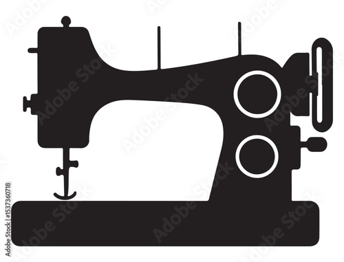 SEWING MACHINE SILHOUETTE