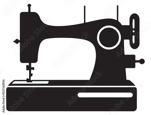 SEWING MACHINE SILHOUETTE