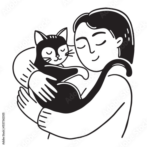 International Homeless Animal's Day Vector Art for T-Shirts Posters and Supporting Abandoned Animals