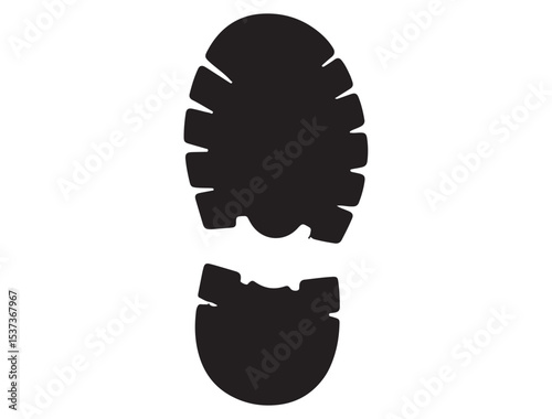 SHOES PRINT SILHOUETTE