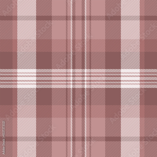 Elegant blush pink and brown plaid pattern.  Perfect for textile design, apparel, website backgrounds, or packaging.  Subtle texture and muted tones create a sophisticated and calming aesthetic.