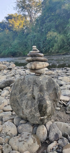 Canvas Print stones