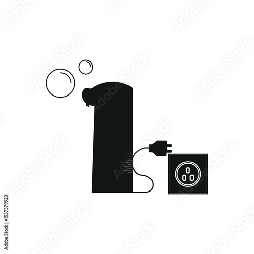 soap dispenser with charger. Current with socket
