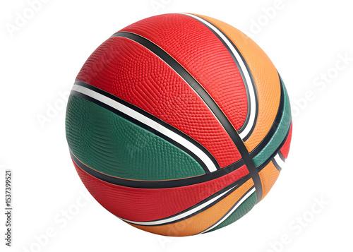 The basketball isolated 