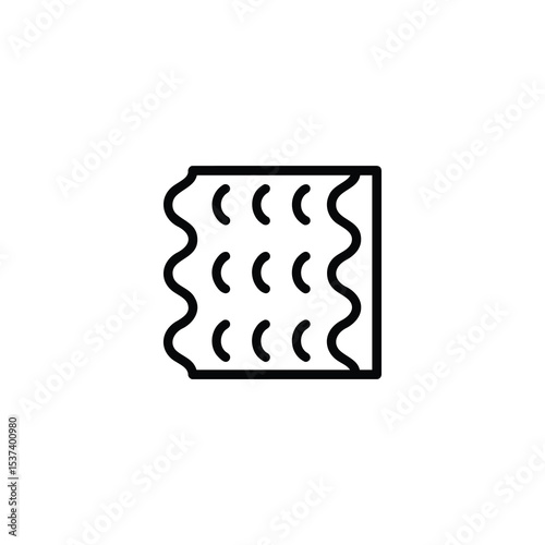 Acoustic Foam Panel Wedge Icon