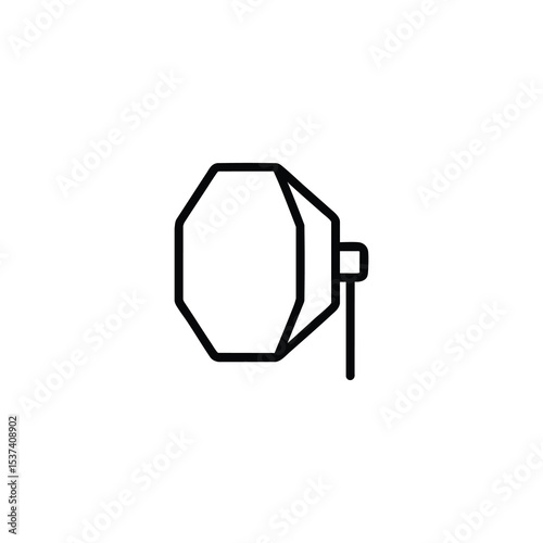 Softbox Light Modifier Studio Icon
