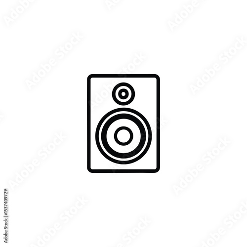 Studio Monitor Speaker Icon