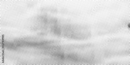 Grunge halftone gradient background. Faded grit noise texture. White and black sand wallpaper. Retro pixelated backdrop. Anime or manga style comic overlay. graphic design textured template modern
