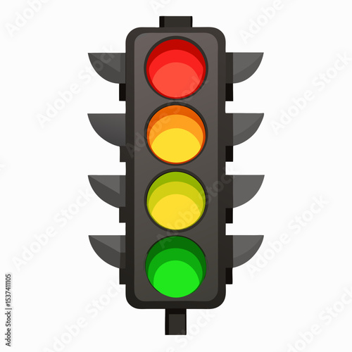 red traffic light